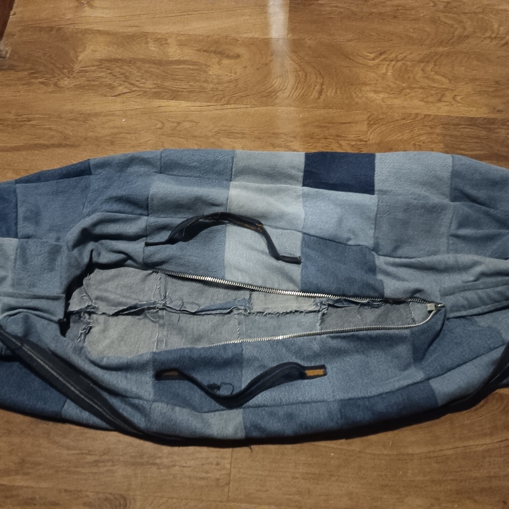 1 of a kind handmade duffle bag (prison)